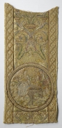 Gold and silver embroidered orphrey from the Netherlands, c. 1550.