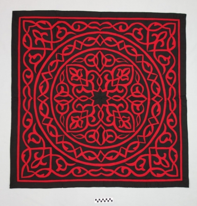 Appliqu&eacute; panel from the Street of the Tentmakers, Cairo, Egypt, 2013.