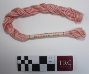 Skein of filoselle silk from the 1920&#039;s.