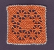 Example of Puncetto needlelace.