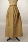 Victorian linsey-woolsey petticoat.