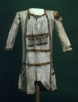 Native American leather tunic, early 17th century, Canada.