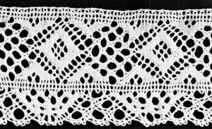 Example of torchon lace.