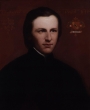 Painting of Augustus Welby Northmore Pugin (1812-1852), whose work inspired many of the embroideries produced by the Ladies Ecclesiastical Embroidery Society.