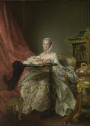 Madame de Pompadour at her Tambour Frame, by Francois-Hubert Drouais, 1763/4.
