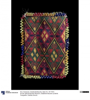 Prayer stone bag from among the Shi'ites in Afghanistan.