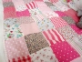 An example of a patchwork quilt.