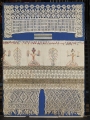 Hedebo type cap border, Denmark, c. 1800-1850.