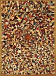 Example of American crazy patchwork, made by Rebecca King (1859-1915), late 19th century.