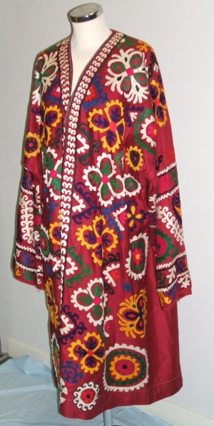 Modern Uzbek woman&#039;s coat from Afghanistan.