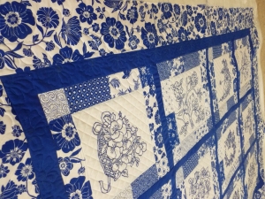 Bluework quilt.