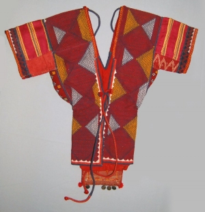 Bodice from among the Banjaras in Rajasthan, Western India. 1918 or earlier.