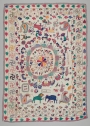Kantha by Srimirthi (Mrs.) Lokhibala Dashi, early 20th century, West Bengal, India.