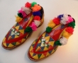 Bridal shoes from the Siwa Oasis, Egypt.