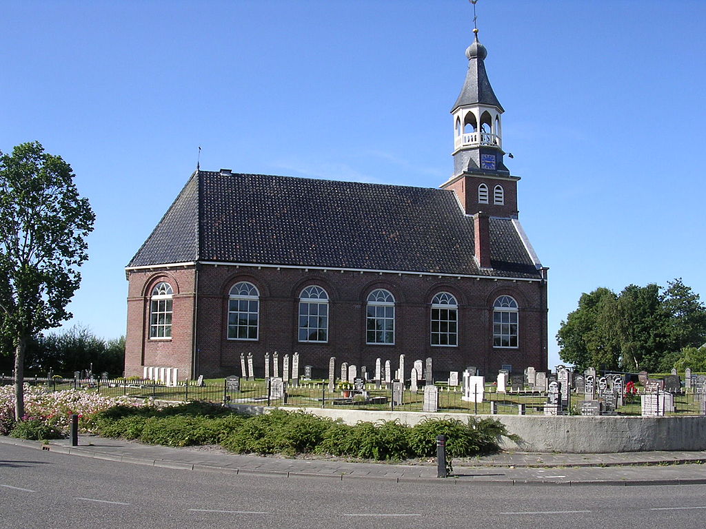 Church of Akkerwoude, Friesland, the Netherlands