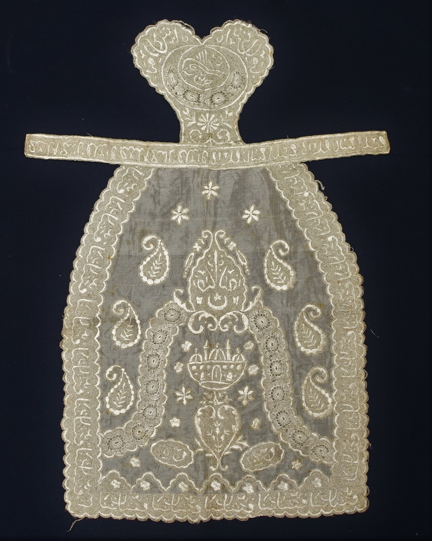 Late 19th century apron from Turkey (TRC 2003.0199).