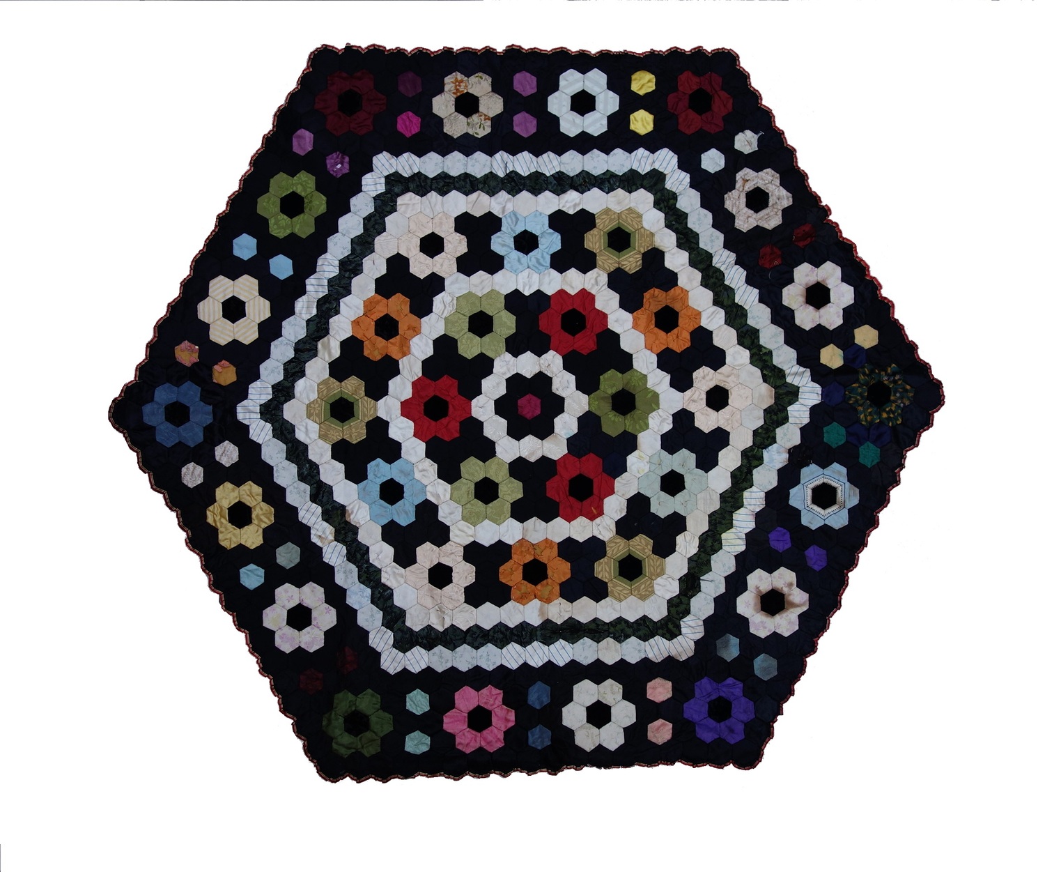 Patchwork cover, the Netherlands, late 19th century (TRC 2011.0299).