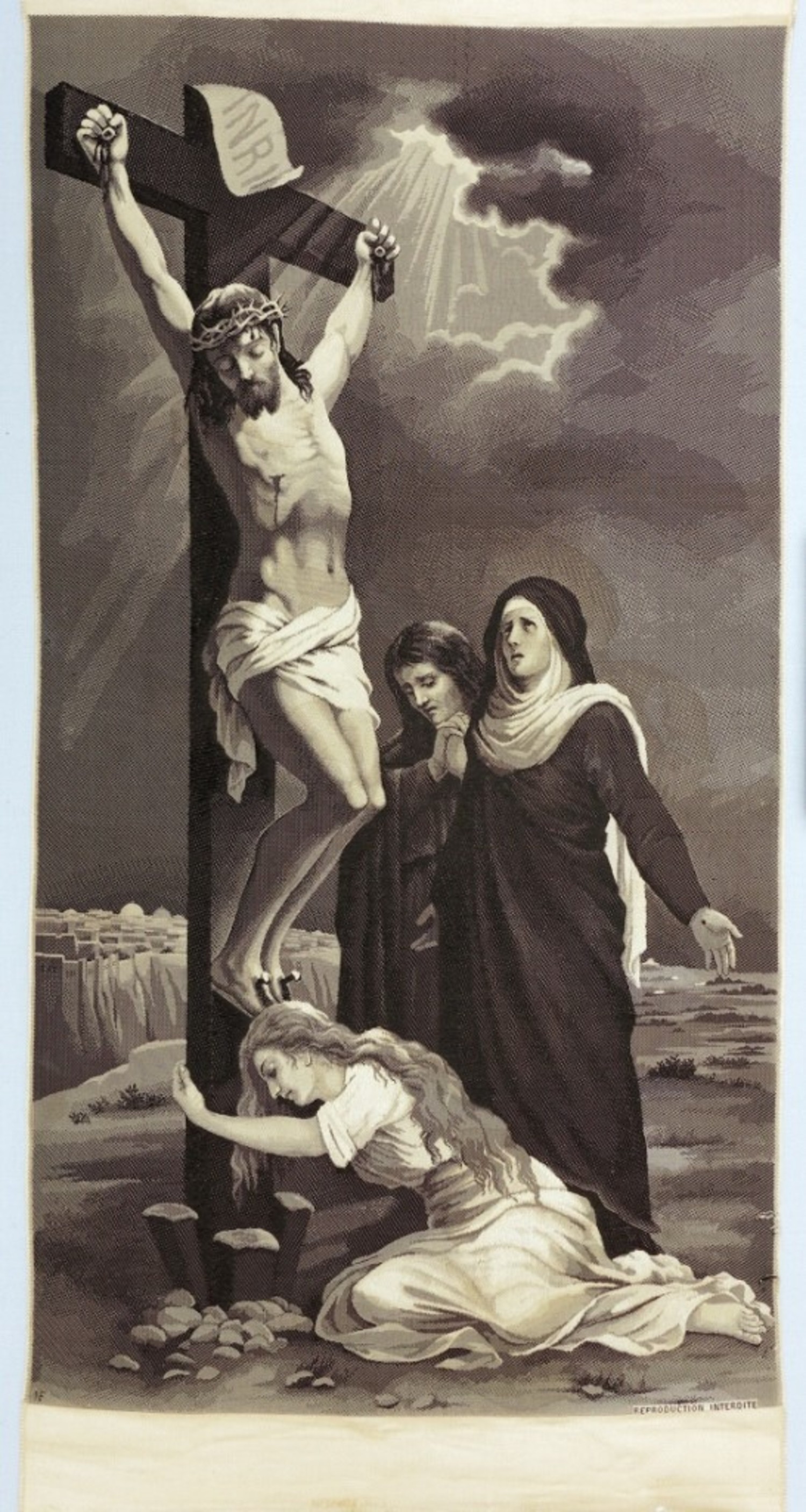 Silk Stevengraph picture, France. c. 1916 (TRC 2013.0462).