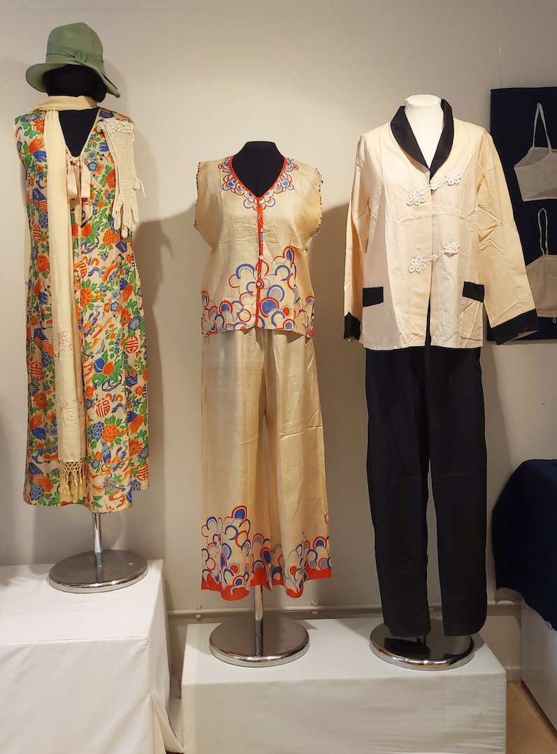 TRC exhibition "1920s from head to toe: Fashion from 100 years ago". From Monday 2 October 2023. Photograph by author.