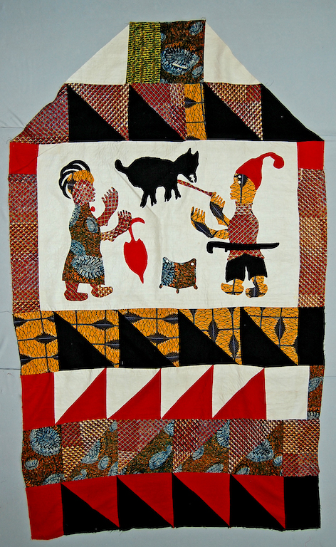 Shrine cloth from southern Nigeria, acquired in 1978. British Museum Af1978,18.49. © The Trustees of the British Museum.