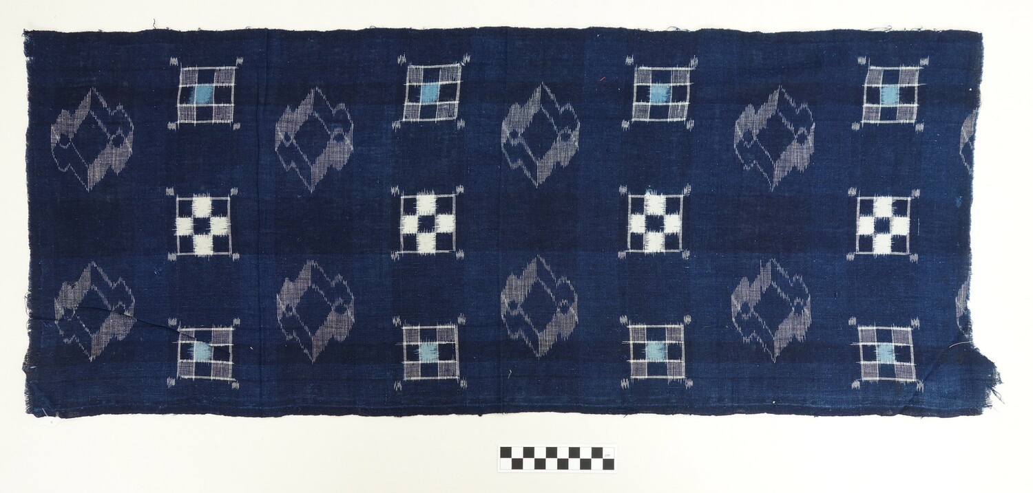 Fig. 4. Kasuri cloth sample (TRC 2017.1467 Japan, 20th century.