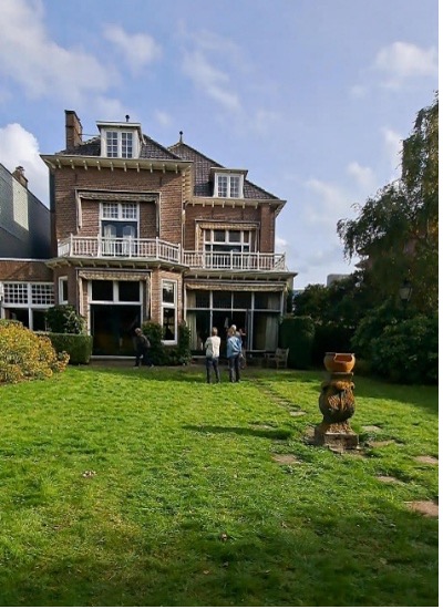 The TRC as seen from the garden, 2025.