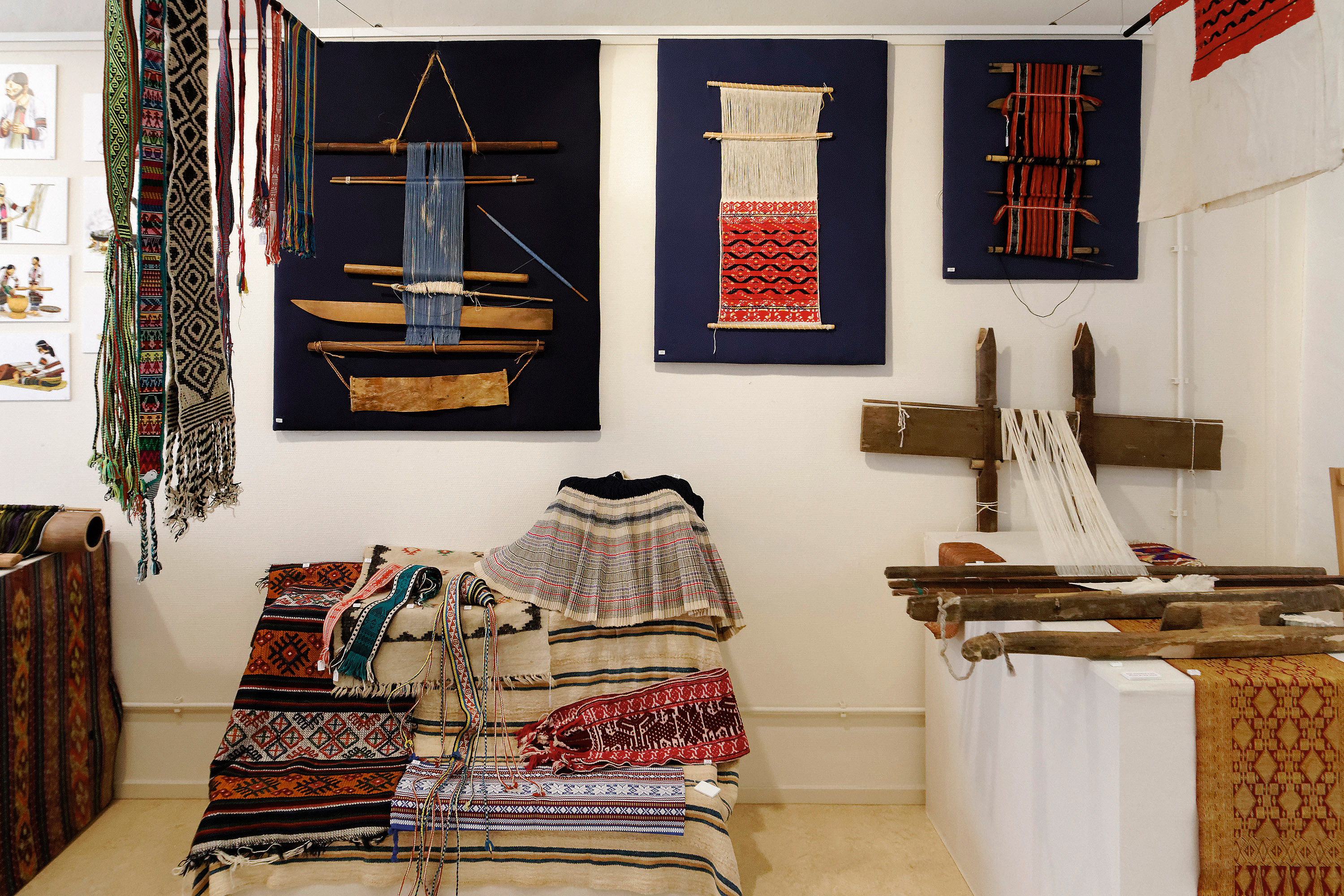 TRC exhibition Weaving the World. Photograph: Joost Kolkman.